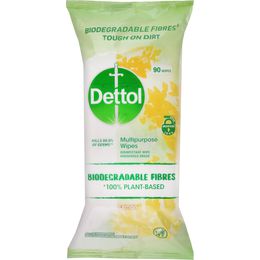 Dettol Biodegradable Disinfectant Wipes Lemon 90pack